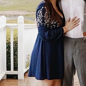 Maxi long sleeve dress from Franchescas!